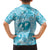 Hawaii Plumeria Hawaiian Shirt Hau'oli la Makuahine Turquoise LT7 - Polynesian Pride