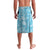 Hawaii Plumeria Lavalava Hau'oli la Makuahine Turquoise LT7 - Polynesian Pride