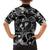 Hawaii Plumeria Hawaiian Shirt Hau'oli la Makuahine Monochrome LT7 - Polynesian Pride