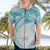 Polynesia Humpback Whale Hawaiian Shirt Tropical Plumeria Turquoise