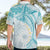 Polynesia Humpback Whale Hawaiian Shirt Tropical Plumeria Turquoise