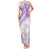 Polynesia Humpback Whale Family Matching Tank Maxi Dress and Hawaiian Shirt Tropical Plumeria Lavender