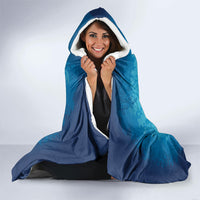 Hawaii Quilt Inspired Collection Aloha Sea Hooded Blanket Manta Ray and Turtles