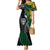 Personalised New Zealand Vs South Africa Rugby Mermaid Dress Rivals Dynamics LT7 Women Black Green - Polynesian Pride