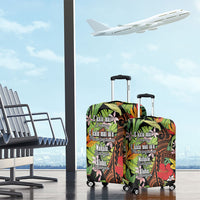 Mahalo Hawaii Ho'oponopono Pule Luggage Cover Polynesian Pattern Cross LT7 - Polynesian Pride