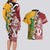 Mate Ma'a Tonga Vs Australia Rugby Personalized Couples Matching Long Sleeve Bodycon Dress and Hawaiian Shirt Special Mascots