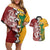 Mate Ma'a Tonga Vs Australia Rugby Personalized Couples Matching Off Shoulder Short Dress and Hawaiian Shirt Special Mascots