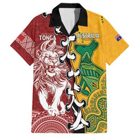 Mate Ma'a Tonga Vs Australia Rugby Personalized Family Matching Puletasi and Hawaiian Shirt Special Mascots