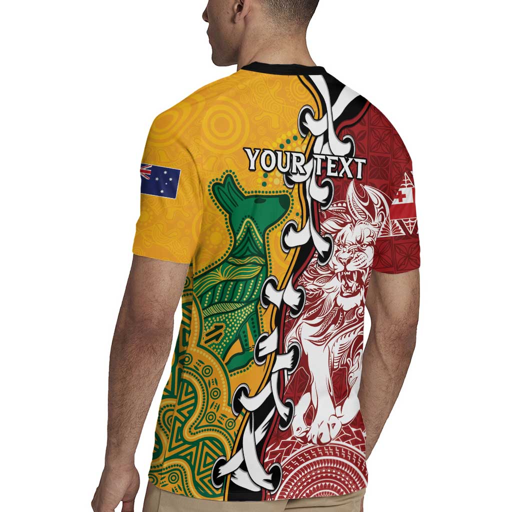 Mate Ma'a Tonga Vs Australia Rugby Personalized Rugby Jersey Special Mascots