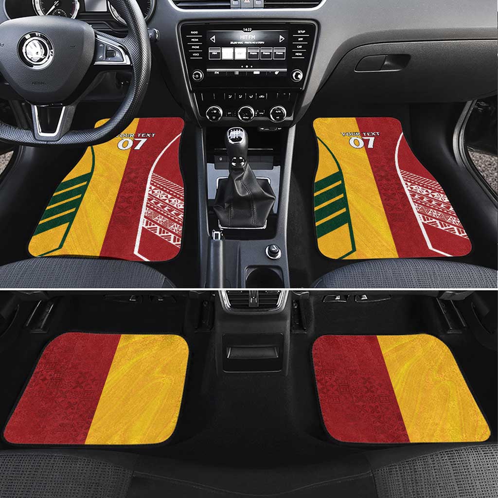 Australia - Tonga Rugby Custom Car Mats Minimalist Dynamic