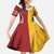 Australia - Tonga Rugby Custom Family Matching Puletasi and Hawaiian Shirt Minimalist Dynamic