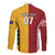 Australia - Tonga Rugby Custom Family Matching Puletasi and Hawaiian Shirt Minimalist Dynamic