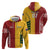 Australia - Tonga Rugby Custom Zip Hoodie Minimalist Dynamic