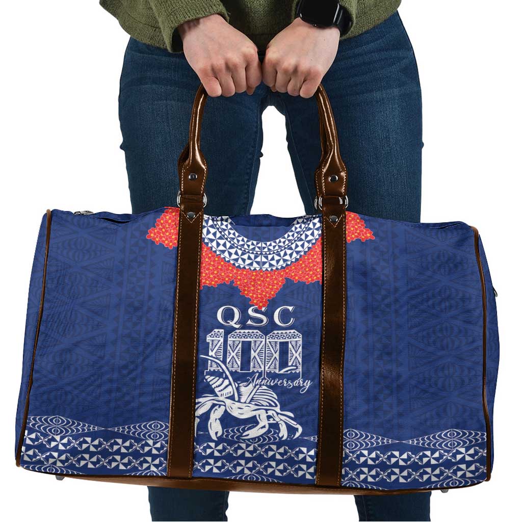 Queen Salote College 100 Years Anniversary Travel Bag Tonga QSC Royal Blue - Polynesian Pride