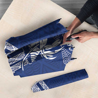 Queen Salote College 100 Years Anniversary Umbrella Tonga QSC Royal Blue - Polynesian Pride
