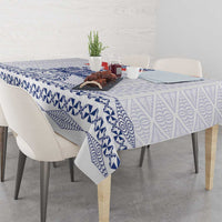 Queen Salote College 100 Years Anniversary Tablecloth Tonga QSC White - Polynesian Pride