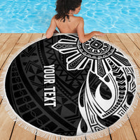 Personalised Philippines Beach Blanket Tribal Sun LT7 - Polynesian Pride