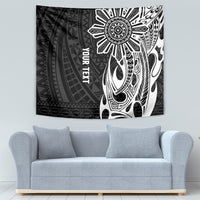 Personalised Philippines Tapestry Tribal Sun LT7 - Polynesian Pride