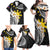 Personalised Philippines Tribal Family Matching Off Shoulder Maxi Dress and Hawaiian Shirt Mix Plumeria LT7 - Polynesian Pride