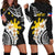 Personalised Philippines Tribal Hoodie Dress Mix Plumeria LT7 - Polynesian Pride