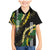 Hawaii Aloha Kakau Family Matching Mermaid Dress and Hawaiian Shirt Puakenikeni and Maile Lei Twist