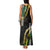 Hawaii Aloha Kakau Family Matching Tank Maxi Dress and Hawaiian Shirt Puakenikeni and Maile Lei Twist
