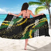 Hawaii Aloha Kakau Sarong Puakenikeni and Maile Lei Twist