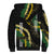 Hawaii Aloha Kakau Sherpa Hoodie Puakenikeni and Maile Lei Twist