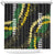 Hawaii Aloha Kakau Shower Curtain Puakenikeni and Maile Lei Twist