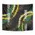 Hawaii Aloha Kakau Tapestry Puakenikeni and Maile Lei Twist