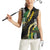 Hawaii Aloha Kakau Women Sleeveless Polo Shirt Puakenikeni and Maile Lei Twist