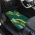 Hawaii Aloha Kakau Car Mats Green Puakenikeni and Maile Lei Twist