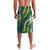 Hawaii Aloha Kakau Lavalava Green Puakenikeni and Maile Lei Twist