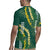 Hawaii Aloha Kakau Rugby Jersey Green Puakenikeni and Maile Lei Twist