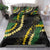 Hawaii Puakenikeni - Maile Lei Bedding Set Obsidian Black