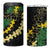 Hawaii Puakenikeni - Maile Lei 4 in 1 Can Cooler Tumbler Obsidian Black