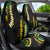 Hawaii Puakenikeni - Maile Lei Car Seat Cover Obsidian Black