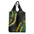 Hawaii Puakenikeni - Maile Lei Grocery Bag Obsidian Black