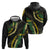 Hawaii Puakenikeni - Maile Lei Hoodie Obsidian Black