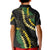 Hawaii Puakenikeni - Maile Lei Kid Polo Shirt Obsidian Black