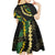 Hawaii Puakenikeni - Maile Lei Kid Short Sleeve Dress Obsidian Black