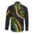 Hawaii Puakenikeni - Maile Lei Long Sleeve Button Shirt Obsidian Black