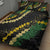 Hawaii Puakenikeni - Maile Lei Quilt Bed Set Obsidian Black