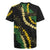 Hawaii Puakenikeni - Maile Lei Rugby Jersey Obsidian Black