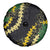 Hawaii Puakenikeni - Maile Lei Spare Tire Cover Obsidian Black