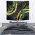 Hawaii Puakenikeni - Maile Lei Tapestry Obsidian Black