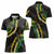 Hawaii Puakenikeni - Maile Lei Women Polo Shirt Obsidian Black