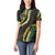 Hawaii Puakenikeni - Maile Lei Women Polo Shirt Obsidian Black