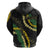 Hawaii Puakenikeni - Maile Lei Zip Hoodie Obsidian Black