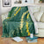 Hawaii Puakenikeni - Maile Lei Blanket Sage Green